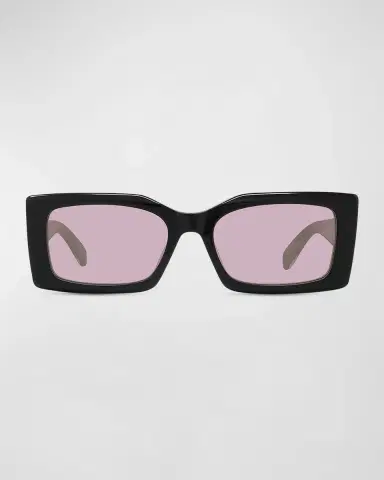 Stella McCartney Acetate Rectangle Sunglasses | Thumbnail 3 Stella McCartney Acetate Rectangle Sunglasses | Thumbnail 3
