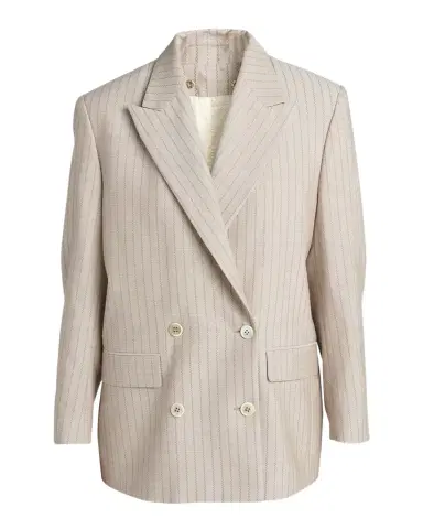Golden Goose Stripe Jacquard Double-Breasted Blazer | Thumbnail 1 Golden Goose Stripe Jacquard Double-Breasted Blazer | Thumbnail 1