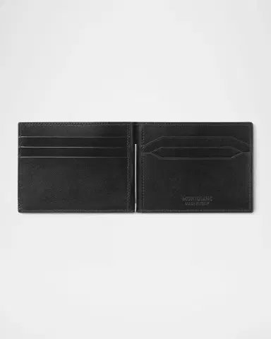 Montblanc Men's Meisterstuck Bifold Wallet with Money Clip | Thumbnail 2 Montblanc Men's Meisterstuck Bifold Wallet with Money Clip | Thumbnail 2