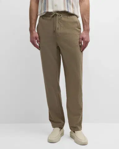 Rails Men 's Callum Cotton-Linen Drawstring Pants | Thumbnail 4 Rails Men 's Callum Cotton-Linen Drawstring Pants | Thumbnail 4