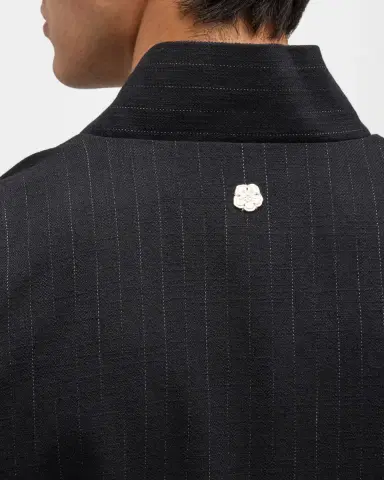 Kenzo Men 's Striped Kimono Jacket | Thumbnail 5 Kenzo Men 's Striped Kimono Jacket | Thumbnail 5