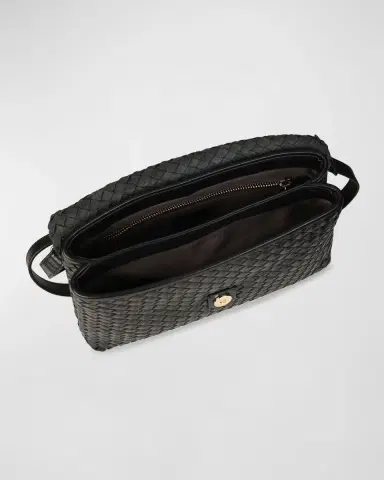 Rafe Jamie Envelope Woven Leather Clutch Bag | Thumbnail 3 Rafe Jamie Envelope Woven Leather Clutch Bag | Thumbnail 3