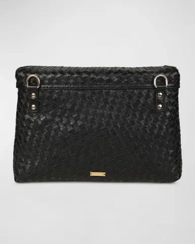 Rafe Jamie Envelope Woven Leather Clutch Bag | Thumbnail 4 Rafe Jamie Envelope Woven Leather Clutch Bag | Thumbnail 4