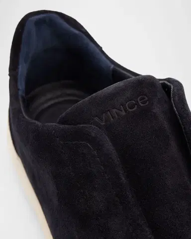 Vince Men 's Lakewood Suede Low-Top Sneakers | Thumbnail 4 Vince Men 's Lakewood Suede Low-Top Sneakers | Thumbnail 4