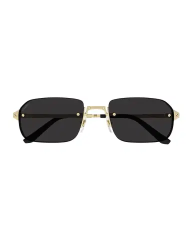 Cartier Men 's Metal Rimless Rectangle Sunglasses | Thumbnail 1 Cartier Men 's Metal Rimless Rectangle Sunglasses | Thumbnail 1