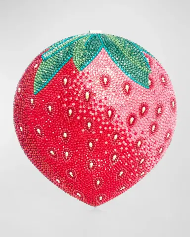 Judith Leiber Couture Strawberry Crystal Top-Handle Bag | Thumbnail 5 Judith Leiber Couture Strawberry Crystal Top-Handle Bag | Thumbnail 5