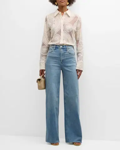 rag & bone Flexi Sofie High-Rise Wide Jeans | Thumbnail 2 rag & bone Flexi Sofie High-Rise Wide Jeans | Thumbnail 2