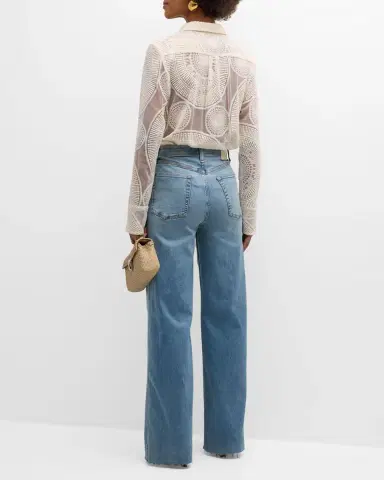 rag & bone Flexi Sofie High-Rise Wide Jeans | Thumbnail 6 rag & bone Flexi Sofie High-Rise Wide Jeans | Thumbnail 6