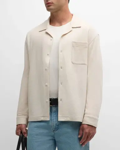 Frame Men's Duo Fold Relaxed Overshirt | Thumbnail 4 Frame Men's Duo Fold Relaxed Overshirt | Thumbnail 4