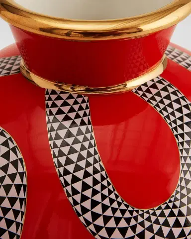 Jonathan Adler Eden 9" Round Vase | Thumbnail 2 Jonathan Adler Eden 9" Round Vase | Thumbnail 2