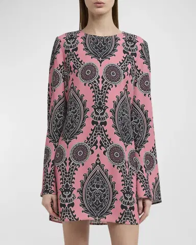 La DoubleJ Supremes Long-Sleeve Mini Swing Dress | Thumbnail 2 La DoubleJ Supremes Long-Sleeve Mini Swing Dress | Thumbnail 2