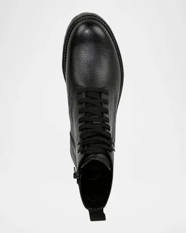 Vince Men's Dominic Supple Leather Utilitarian Boots | Thumbnail 5 Vince Men's Dominic Supple Leather Utilitarian Boots | Thumbnail 5