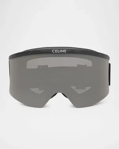 Celine Monochrome Logo-Print Ski Goggles | Thumbnail 2 Celine Monochrome Logo-Print Ski Goggles | Thumbnail 2