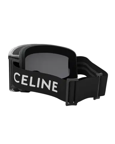 Celine Monochrome Logo-Print Ski Goggles | Thumbnail 1 Celine Monochrome Logo-Print Ski Goggles | Thumbnail 1