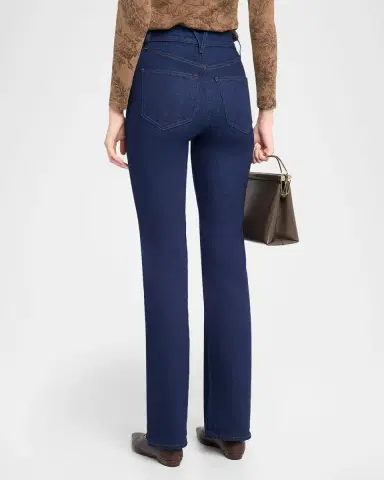 Veronica Beard Crosbie Straight-Leg Jeans with Patch Pockets | Thumbnail 3 Veronica Beard Crosbie Straight-Leg Jeans with Patch Pockets | Thumbnail 3