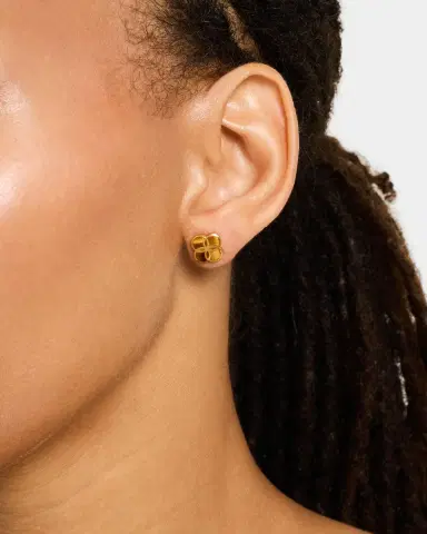 Jan Leslie Petal Gemstone Stud Earrings | Thumbnail 2 Jan Leslie Petal Gemstone Stud Earrings | Thumbnail 2