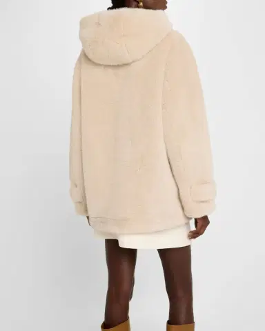 Kobi Halperin Rosie Hooded Faux Fur Coat | Thumbnail 2 Kobi Halperin Rosie Hooded Faux Fur Coat | Thumbnail 2