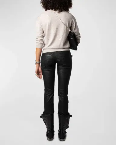 Zadig & Voltaire Kandy Embellished Crewneck Sweater | Thumbnail 2 Zadig & Voltaire Kandy Embellished Crewneck Sweater | Thumbnail 2