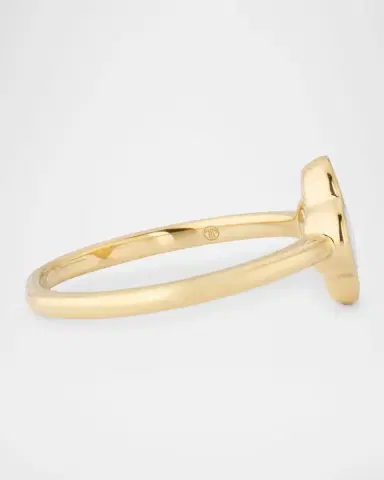Jan Leslie White Mother of Pearl Petal Ring | Thumbnail 4 Jan Leslie White Mother of Pearl Petal Ring | Thumbnail 4
