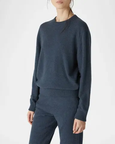 Loro Piana Duo Cashmere Crewneck Sweater | Thumbnail 3 Loro Piana Duo Cashmere Crewneck Sweater | Thumbnail 3