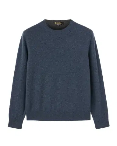 Loro Piana Duo Cashmere Crewneck Sweater | Thumbnail 1 Loro Piana Duo Cashmere Crewneck Sweater | Thumbnail 1