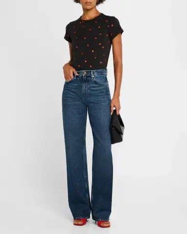 rag & bone Shea High-Rise Relaxed Straight Jeans | Thumbnail 2 rag & bone Shea High-Rise Relaxed Straight Jeans | Thumbnail 2