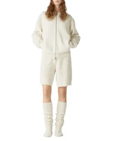 Loro Piana Cocooning Ottoman Cashmere Hooded Zip Jacket | Thumbnail 1 Loro Piana Cocooning Ottoman Cashmere Hooded Zip Jacket | Thumbnail 1