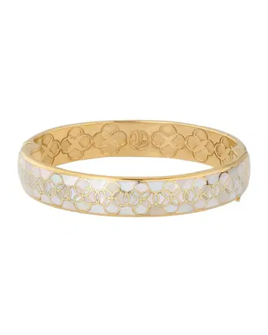Jan Leslie Petal Mother of Pearl Bangle Bracelet | Thumbnail 1 Jan Leslie Petal Mother of Pearl Bangle Bracelet | Thumbnail 1