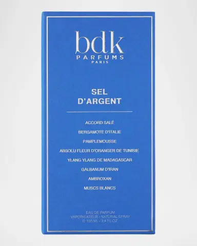 BDK Parfums Sel d 'Argent Eau de Parfum, 3.4 oz. | Thumbnail 3 BDK Parfums Sel d 'Argent Eau de Parfum, 3.4 oz. | Thumbnail 3
