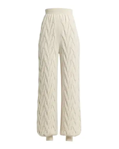 Loro Piana Cocooning Cozy Braids Knit Baby-Cashmere Jogger Trousers | Thumbnail 1 Loro Piana Cocooning Cozy Braids Knit Baby-Cashmere Jogger Trousers | Thumbnail 1