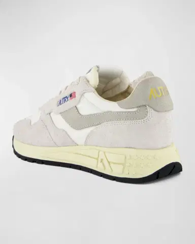 AUTRY Reelwind Low-Top Leather Trainer Sneakers | Thumbnail 3 AUTRY Reelwind Low-Top Leather Trainer Sneakers | Thumbnail 3