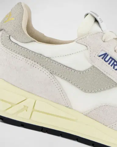 AUTRY Reelwind Low-Top Leather Trainer Sneakers | Thumbnail 4 AUTRY Reelwind Low-Top Leather Trainer Sneakers | Thumbnail 4