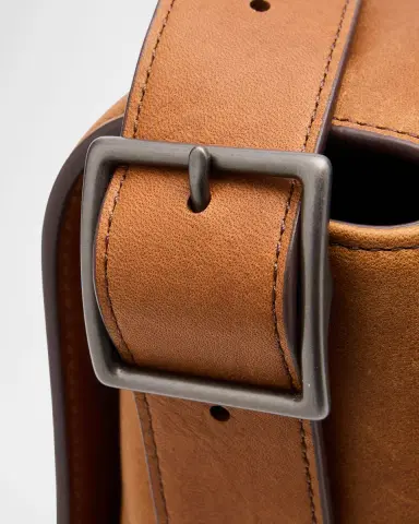 Shinola Men's Runwell Leather Messenger Bag | Thumbnail 10 Shinola Men's Runwell Leather Messenger Bag | Thumbnail 10