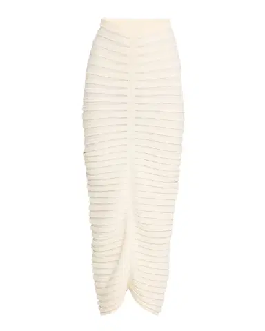 LAPOINTE Matte Viscose Wide Rib Midi Skirt | Thumbnail 1 LAPOINTE Matte Viscose Wide Rib Midi Skirt | Thumbnail 1
