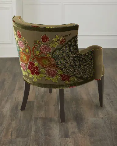 Haute House Refined Simplicity Sage Peacock Chair | Thumbnail 1 Haute House Refined Simplicity Sage Peacock Chair | Thumbnail 1