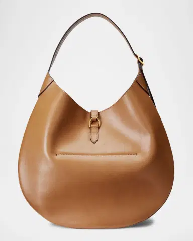 Polo Ralph Lauren Polo ID Calfskin Large Shoulder Bag | Thumbnail 7 Polo Ralph Lauren Polo ID Calfskin Large Shoulder Bag | Thumbnail 7