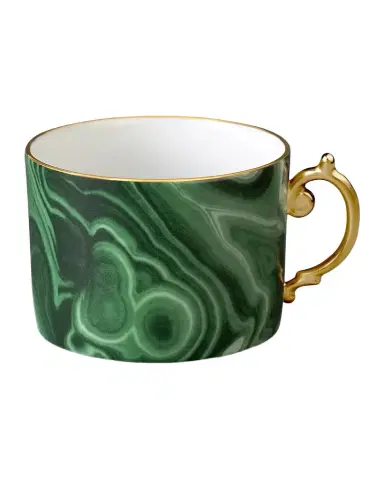 L 'Objet Malachite Teacup | Thumbnail 1 L 'Objet Malachite Teacup | Thumbnail 1