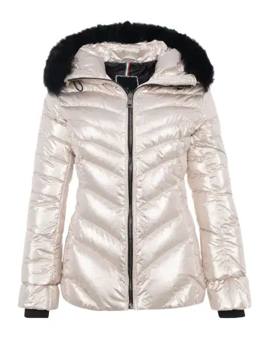 Gorski Apres-Ski Jacket With Detachable Toscana Lamb Shearling Hood Trim | Thumbnail 1 Gorski Apres-Ski Jacket With Detachable Toscana Lamb Shearling Hood Trim | Thumbnail 1