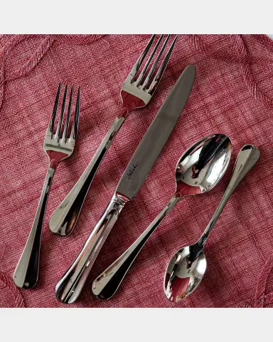 Juliska Bistro Polished 5-Piece Place Setting | Thumbnail 2 Juliska Bistro Polished 5-Piece Place Setting | Thumbnail 2