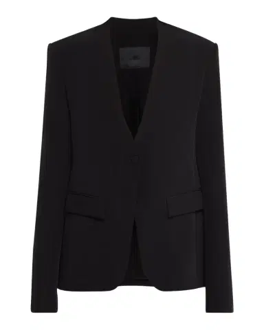 LAPOINTE Matte Crepe Single-Breasted Blazer | Thumbnail 1 LAPOINTE Matte Crepe Single-Breasted Blazer | Thumbnail 1