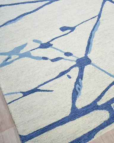 Exquisite Rugs Mystic Hand-Tufted Navy Rug | Thumbnail 3 Exquisite Rugs Mystic Hand-Tufted Navy Rug | Thumbnail 3