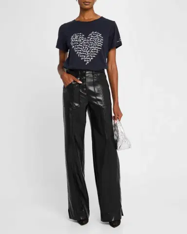 Cinq à Sept Benji Vegan Leather Pants | Thumbnail 2 Cinq à Sept Benji Vegan Leather Pants | Thumbnail 2