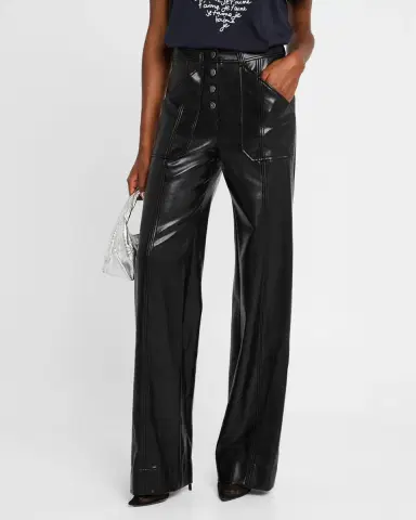 Cinq à Sept Benji Vegan Leather Pants | Thumbnail 4 Cinq à Sept Benji Vegan Leather Pants | Thumbnail 4