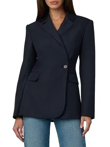 Joe's Jeans Women's The Mecah Wrap Blazer - Navy | Thumbnail 3 Joe's Jeans Women's The Mecah Wrap Blazer - Navy | Thumbnail 3