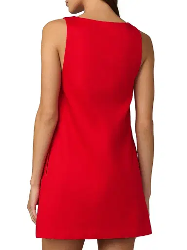 Joe's Jeans Women's The Scoop Neck Minidress - Cherry Red - Size XL | Thumbnail 5 Joe's Jeans Women's The Scoop Neck Minidress - Cherry Red - Size XL | Thumbnail 5