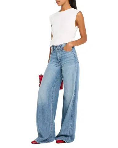 Rag & Bone Featherweight Sofie High-Rise Wide Jeans | Thumbnail 1 Rag & Bone Featherweight Sofie High-Rise Wide Jeans | Thumbnail 1