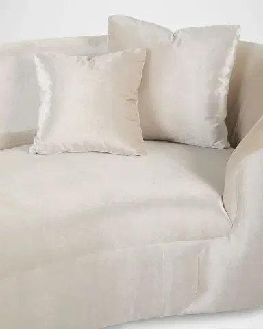 Haute House Bubble Velvet Curved Sofa, 117.5" | Thumbnail 6 Haute House Bubble Velvet Curved Sofa, 117.5" | Thumbnail 6