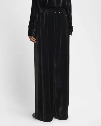 Golden Goose Journey Velvet-Effect Loose Pants | Thumbnail 3 Golden Goose Journey Velvet-Effect Loose Pants | Thumbnail 3