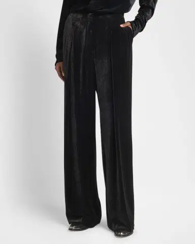 Golden Goose Journey Velvet-Effect Loose Pants | Thumbnail 4 Golden Goose Journey Velvet-Effect Loose Pants | Thumbnail 4