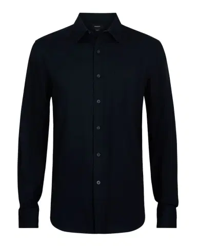 Vince Men 's Cotton and Wool Twill Sport Shirt | Thumbnail 1 Vince Men 's Cotton and Wool Twill Sport Shirt | Thumbnail 1